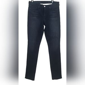 Deep Blue Skinny Jeans Sleek Fit